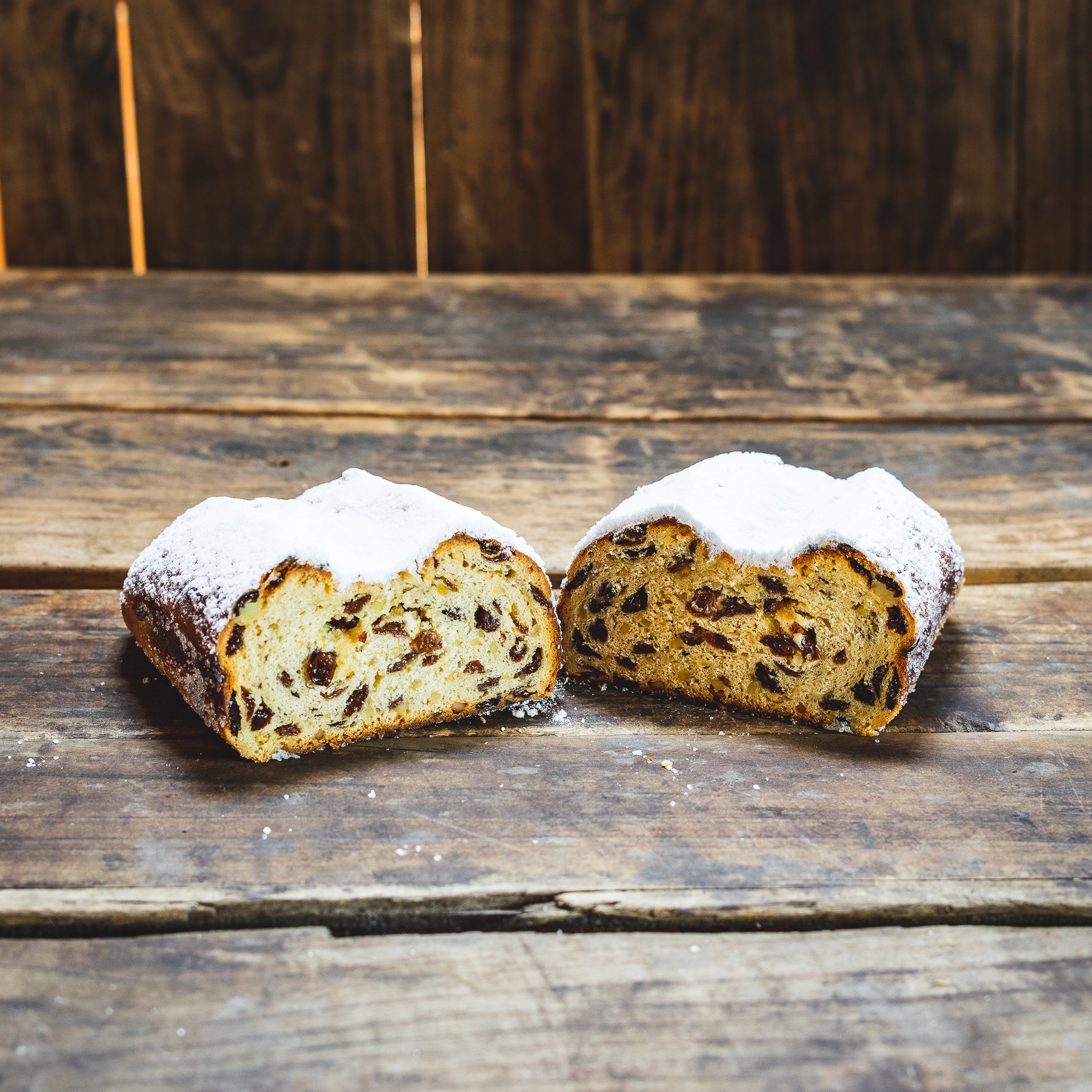 Butterstollen im Laib